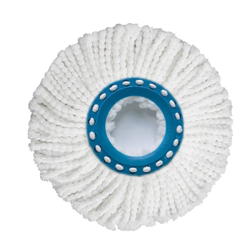 Rotary Mop Cloth Head, Thick Mop Head, Replacement Fiber, Round, Accessories