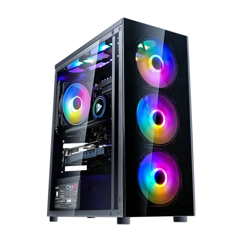 

I7 14700 computer desktop host computer full set of 850 8G unique water-cooled e-sports game office home