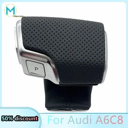 For Audi A6 C8 Aircraft Shift Head Handball Handle gear shift knob Automatic lever knob changes