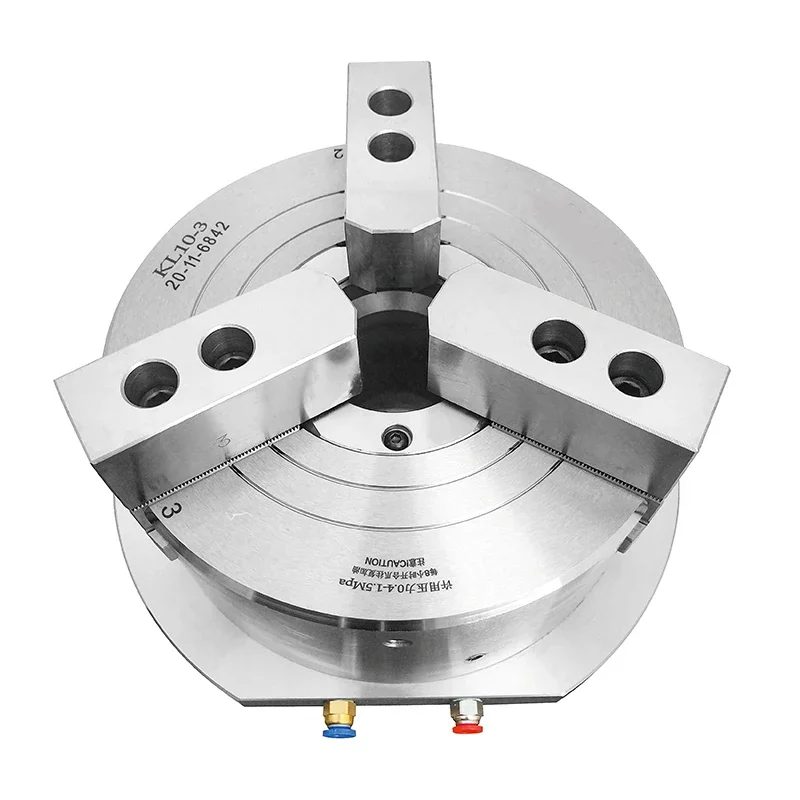 Vertical Type Pneumatic 3 Jaw Chuck Lathe 4'' For Small Cnc At Discount