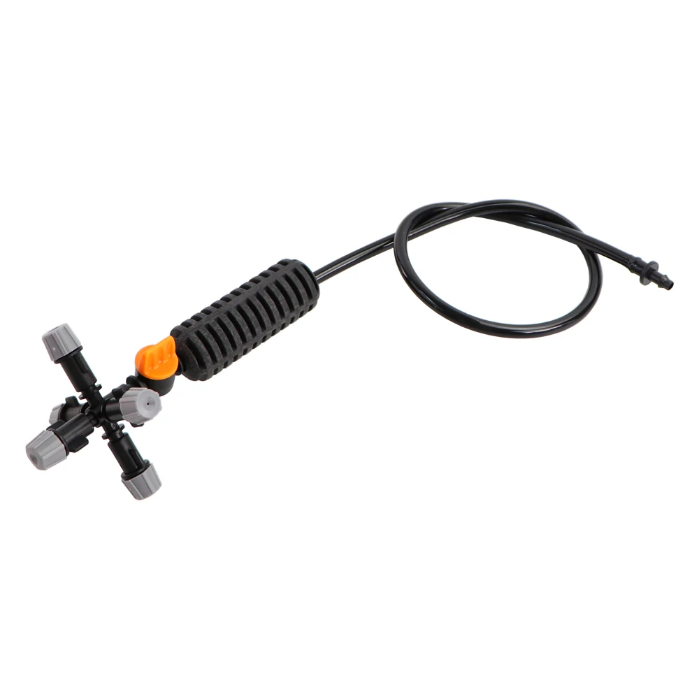 Hanging Cross Spray Misting Nozzle Refraction Rotating Sprinkler Sprayer Kit Greenhouse Drip Irrigation Cooling Watering System