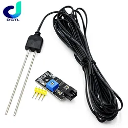 Soil Moisture Sensor and Soil Detector Module Soil Moisture Test Soil Humidity Test Corrosion Resistance Probe for Arduino