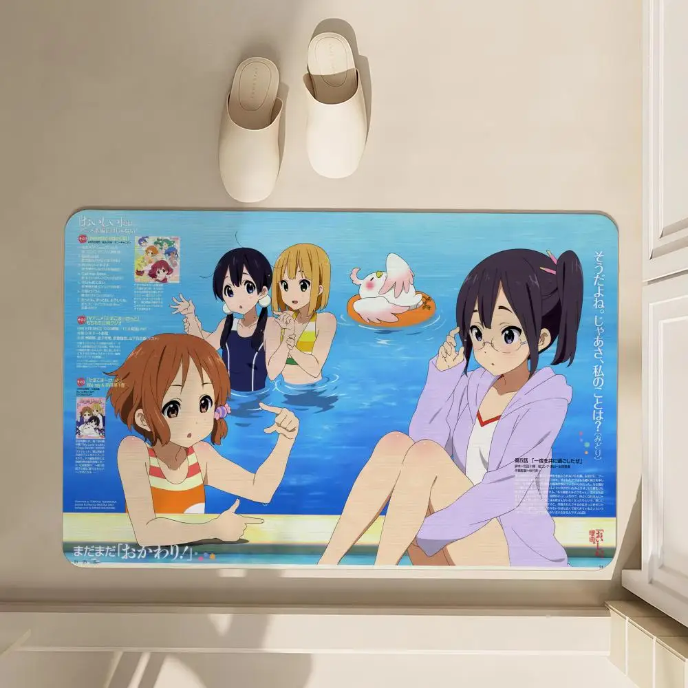 

Love Story Kitashirakawa Tamako Floor Mat Soft Diatom Bathroom Absorbent Floor Mat, Toilet Of The Bathroom, Household Floor Mat,