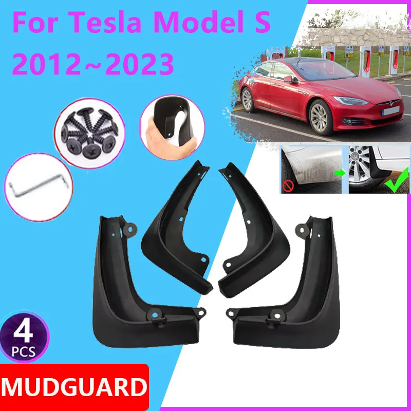 

Подходит для Tesla Model S 2012 ~ 2023 2013 2014 2016 2020 Автомобильные крылья Передние крылья Крылья Крылья Брызгозащитные автозапчасти