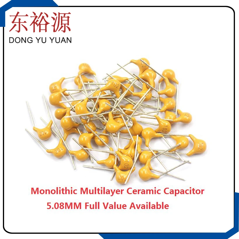 50PCS 471 473 474 475 561 562 820 823 5.08MM 560PF 82PF 3.9NF 560PF 82NF 50V Multilayer Ceramic Monolithic Capacitor 392 393 470