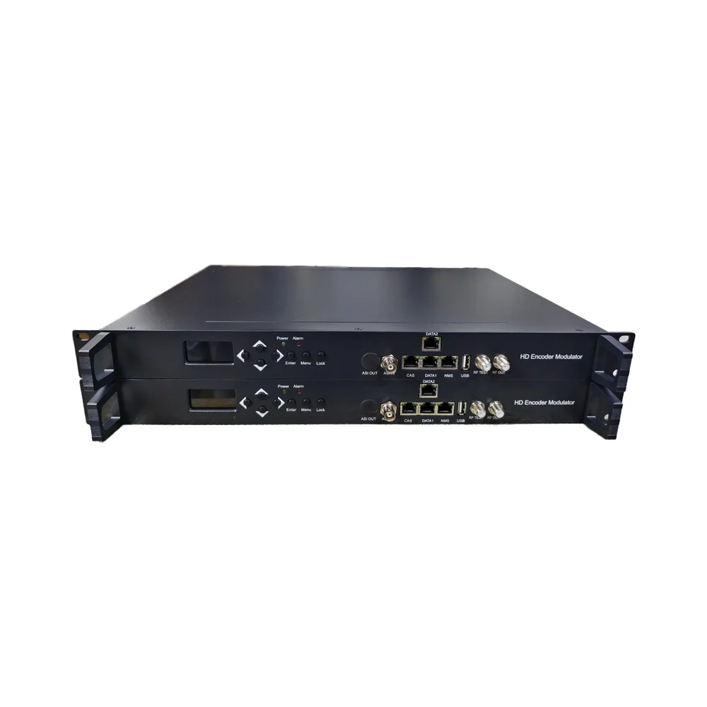 HD Input to IP/RF/ASI Encoder Modulator with HEVC/H.265 Encoding 5-Year Warranty for /CATV Projects