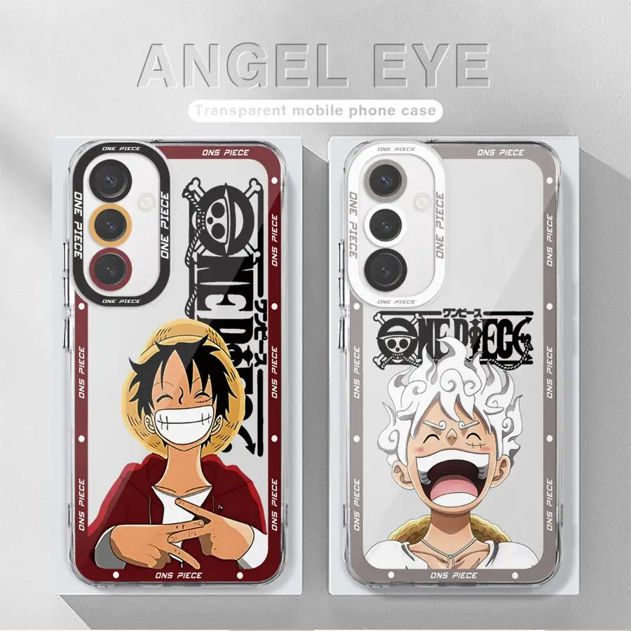 D-Luffy Ones Piece Phone Case for Samsung Galaxy A32 A52 A72 A31 A50s A51 A71 A21s A12 A52s A22 4G 5G  Slicon Funda