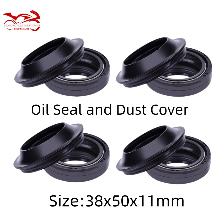 

38x50x11 Front Fork Oil Seal 38 50 Dust Cover For Yamaha XJ600 XJ 600N XJ600S XJ FZR Diversion 600 FZR600R FZR 600 XJ 600 FZR600