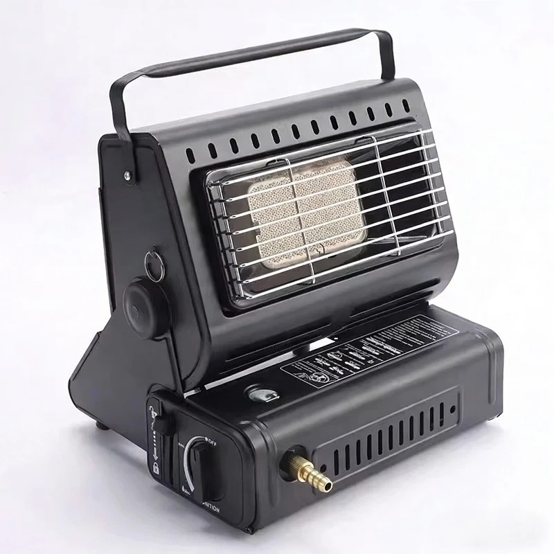 Outdoor heating machine Portable camping heating stove Camping tent gas tank Baking stove gas artifact