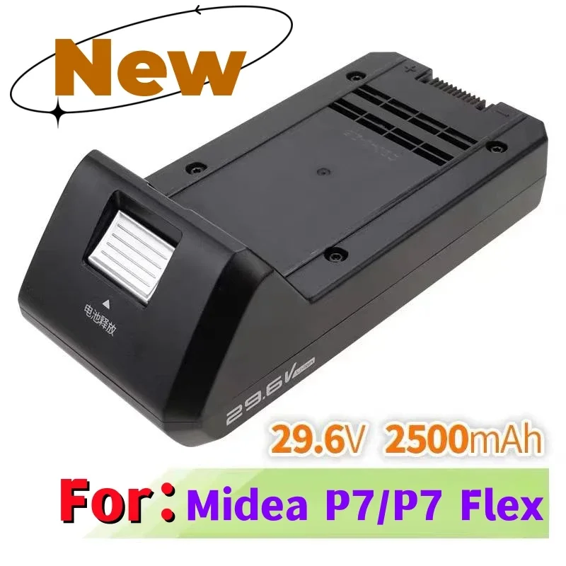 Originale 2500mAh per accessori per aspirapolvere Wireless Midea P7/ P7 Flex/P7 Max Young/Q8 batteria al litio (modello BP28825A)