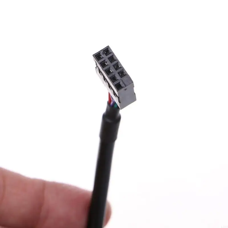 

L41E 1-Pack USB to USB 2.0 Adapter Cable Computer Cable Connectors Motherboard Cable 20Pin Female to 9Pin Male