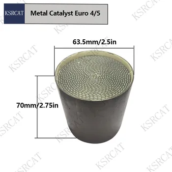 Euro 5 63.5*70MM universal three way catalytic catalyst exhaust muffler silencer catalytic converters