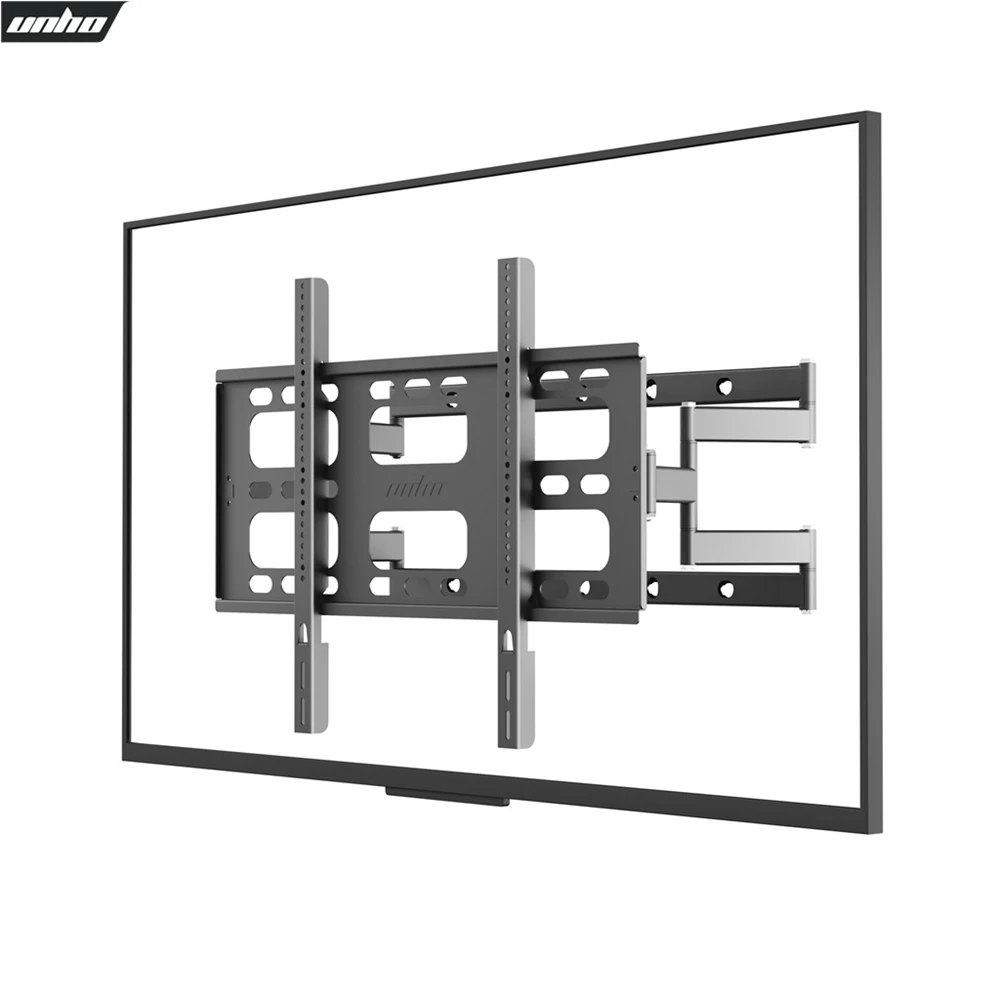 Full Motion LED LCD TV Wall Mount for 55-100 Inches TV Bracket Swivel Dual Articulating Arm