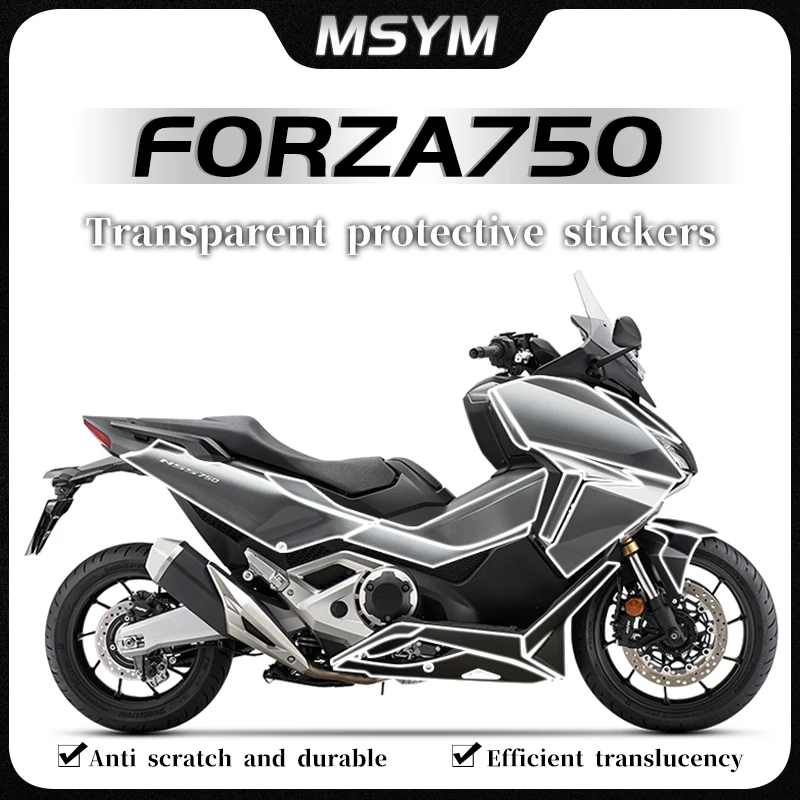 

For Honda FORZA750 NSS 750 2021 Invisible car cover paint surface transparent protective film accessories modified parts