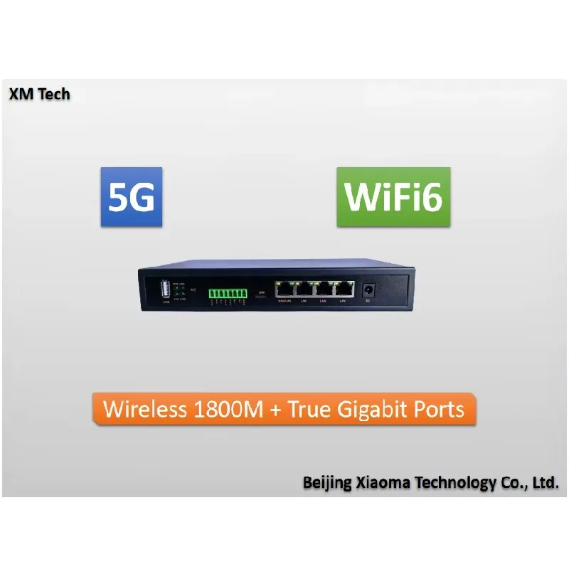 بطاقة SIM متعددة 4G 5G LTE WIFI مودم خلوي من الدرجة الصناعية VPN راوتر مع منافذ جيجابت إيثرنت مزدوجة النطاق 2.4 جيجا هرتز 5 جيجا هرتز #3