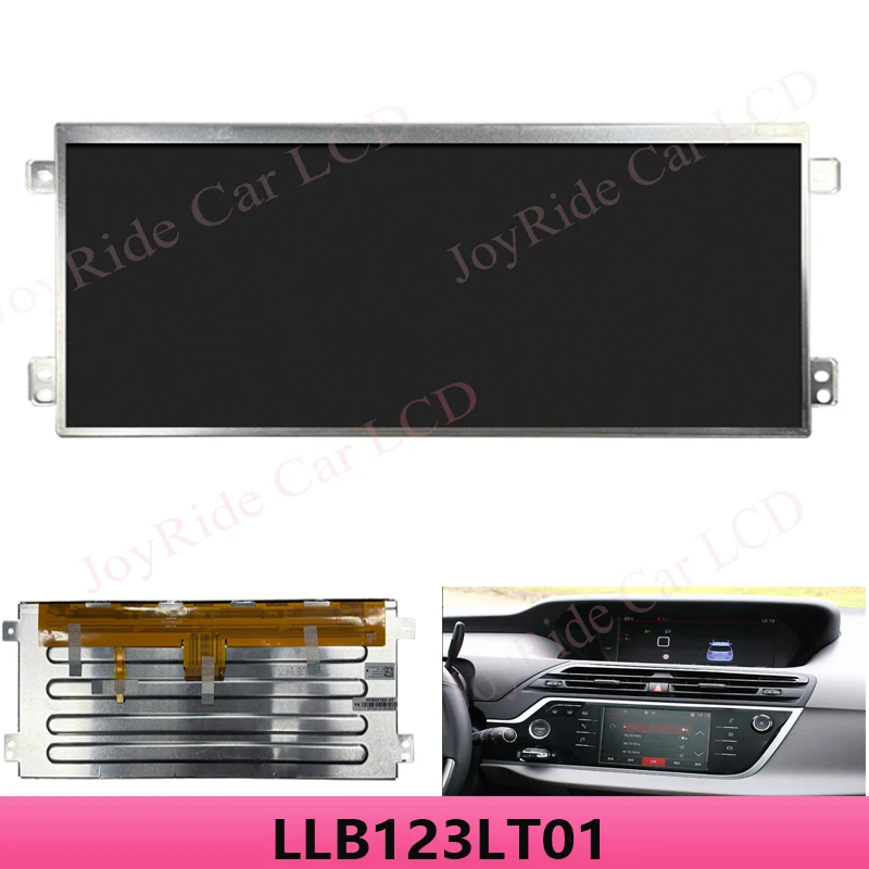 

Оригинальный 12,3-дюймовый ЖК-дисплей LLB123LT01 для Citroën C4 Picasso 9808851580 9815286580, совместимый с приборной панелью