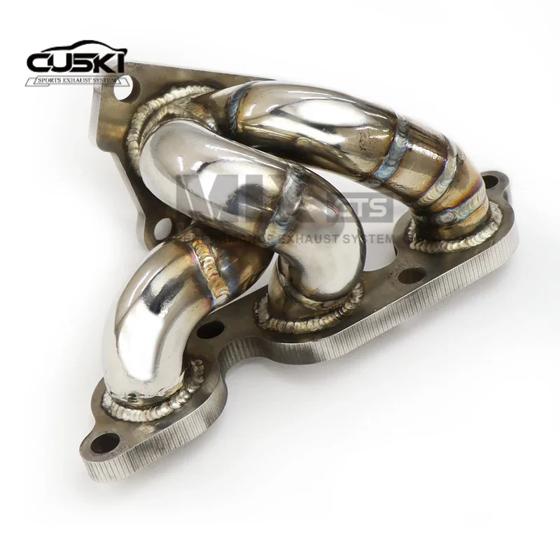 High Flow Exhaust Header Racing  Manifold for SMART W451 1.0T 2011-2015 quality stainless steel car Exhaust Modification