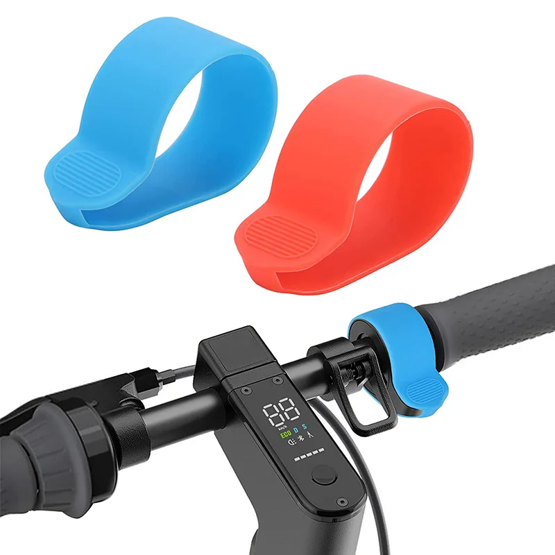 Novo 1 pacote scooter guiador capa de silicone polegar acelerador acelerador capa para xiaomi m365/pro/pro2