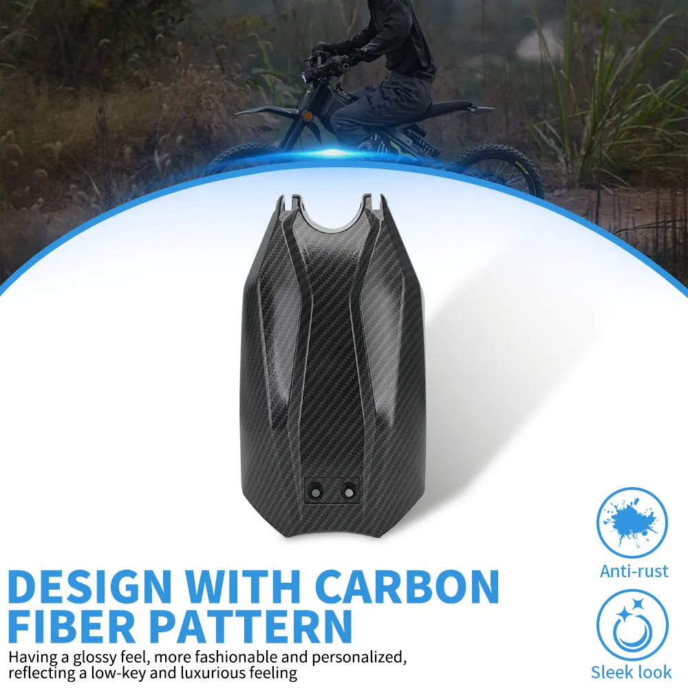 Battery Cover Fairing Durable Motorcycle Accessory Carbon Fiber For Talaria Sting MX3/MX4 Plastic Electric Vehicle Dirt Pit Bike