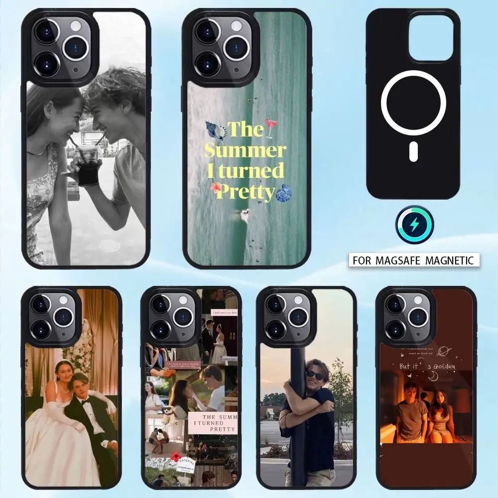 

The Summer I Turned Beautiful Phone Case For iPhone 16,15,14,13,12,Pro,Max For Magsafe Magnetic Wireless Charging