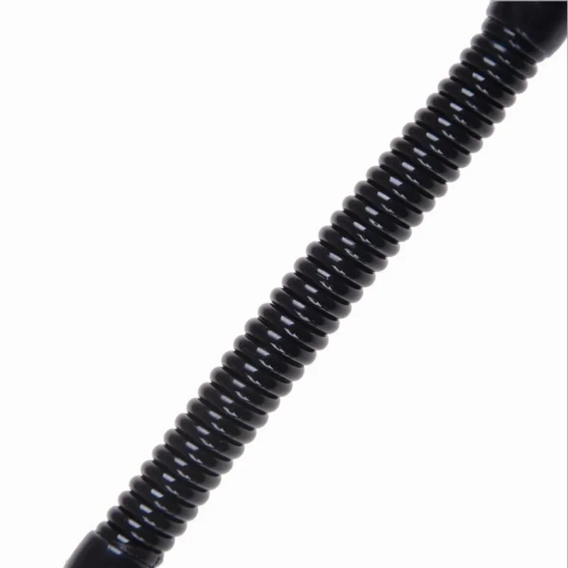 Spring Type Lanyard for Keys Pendant, Cellphone Holder Keychain, Hanging Rope, Strap Pass Access Card Keyring, Anti Lost, Black, 1Pc