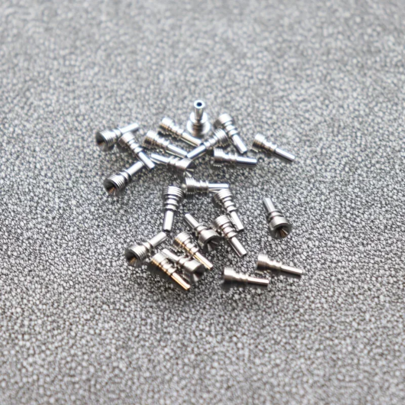 YUHETEC BI2HOP الفولاذ المقاوم للصدأ دبوس الهواء كمية المسمار 1 زوج (2 قطعة) مسامير التحكم في تدفق الهواء #4