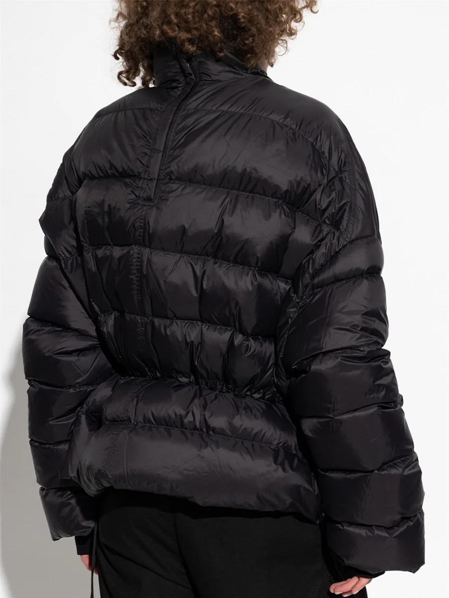 سترة شتوية نسائية لعام 2025 بحزام من الساتان سترة دافئة غير رسمية للسيدات ملابس y2k ملابس جديدة عالية الجودة متعددة الاستخدامات حمالة صدر