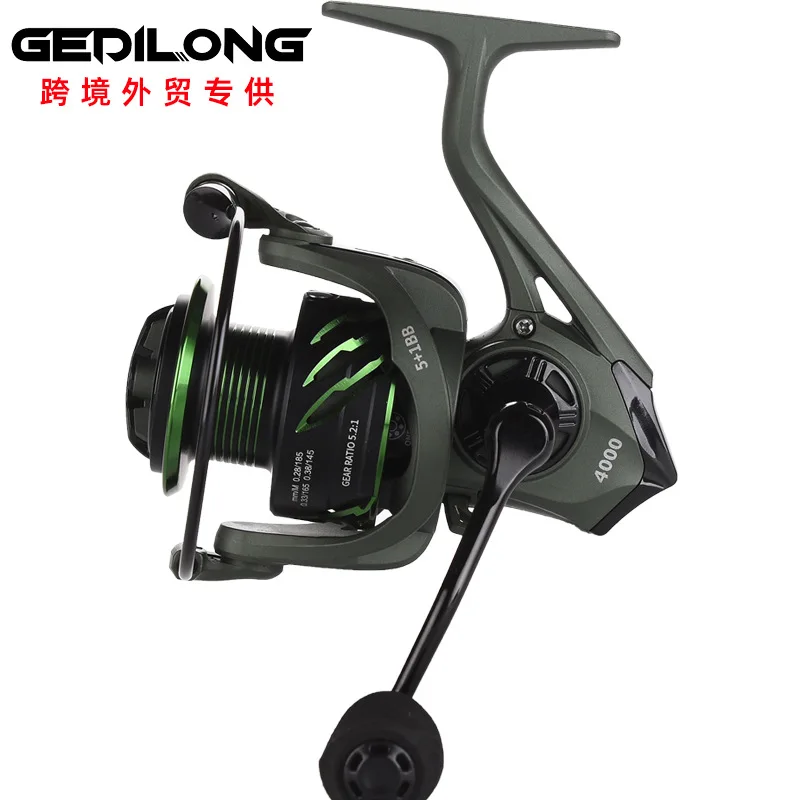 Light Gapless Spinning Fishing Reel Shallow Deep Spool For Freshwater Saltwater Stream Micro Fishing Beginner Anglers 1500 2500