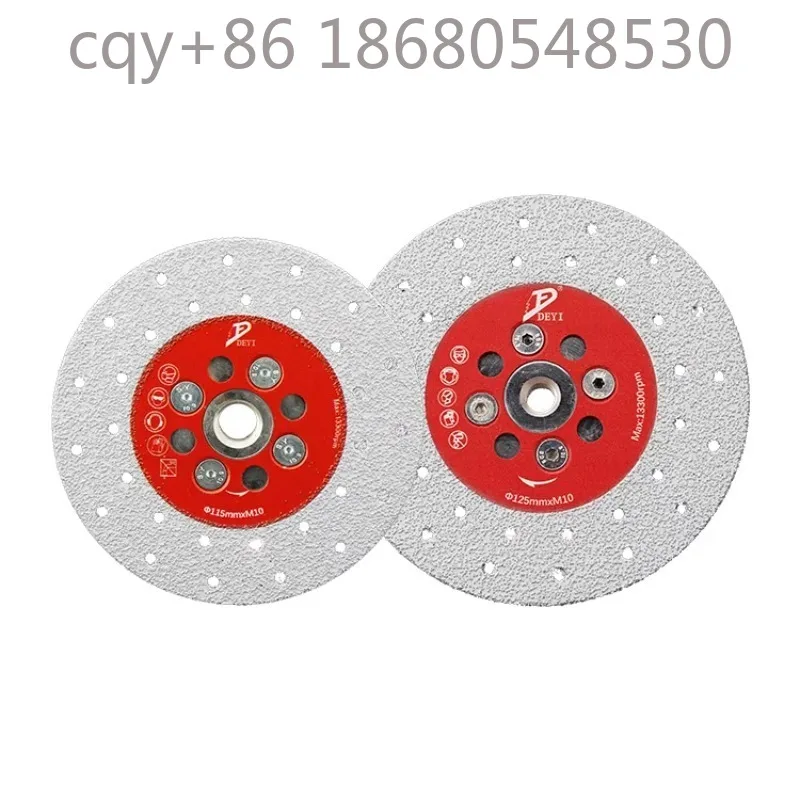 PnnDiamond Grinding Disc for Angle Grinder, Vacuum Brazed M14 Diamond Saw Blades / Cutting Disc for Porcelain Tiles