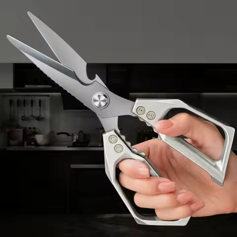 Stainless Steel Kitchen Shears Multifunctional Stainless Steel Kitchen Tools Cutting Vegetables... product image