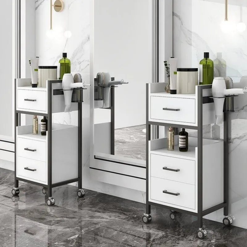 hairdressing shop tool cabinet hair salon special shelf barber shop cart ironing and dyeing tool car beauty cabinet