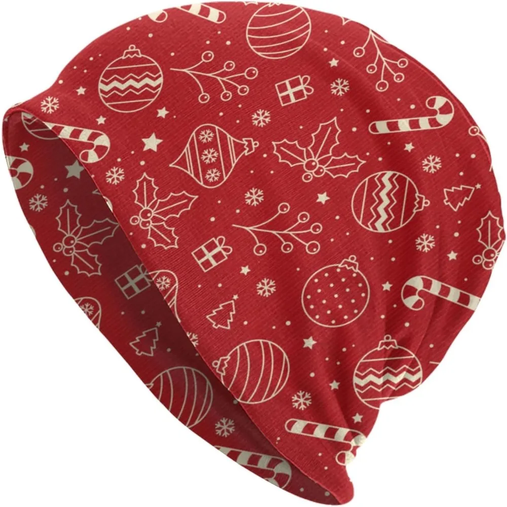 Red Christmas Beani… - image
