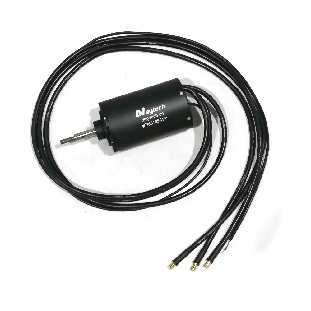 

New Maytech 85165 200KV Fully Waterproof Motor Water-sealed Sensorless Engine for Electric Foil Jet Ski Powerful Engine 10.5KW
