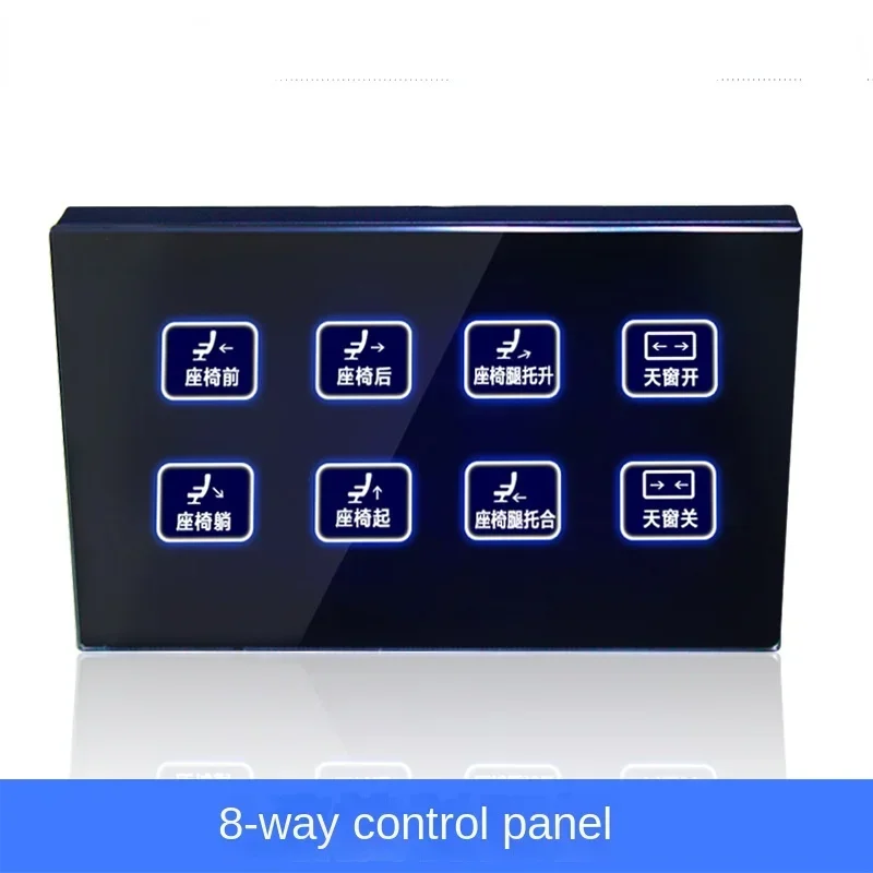 RV touch screen control panel 4CH 80A motor extension controller mobile phone bluetooth control