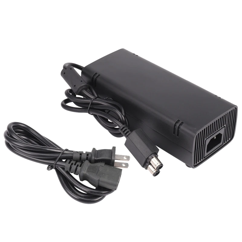 For  360 Slim AC Adapter Power Supply Brick Power Supply 135W Power Supply Charger Cord For  360 Slim Console 100-120V-B