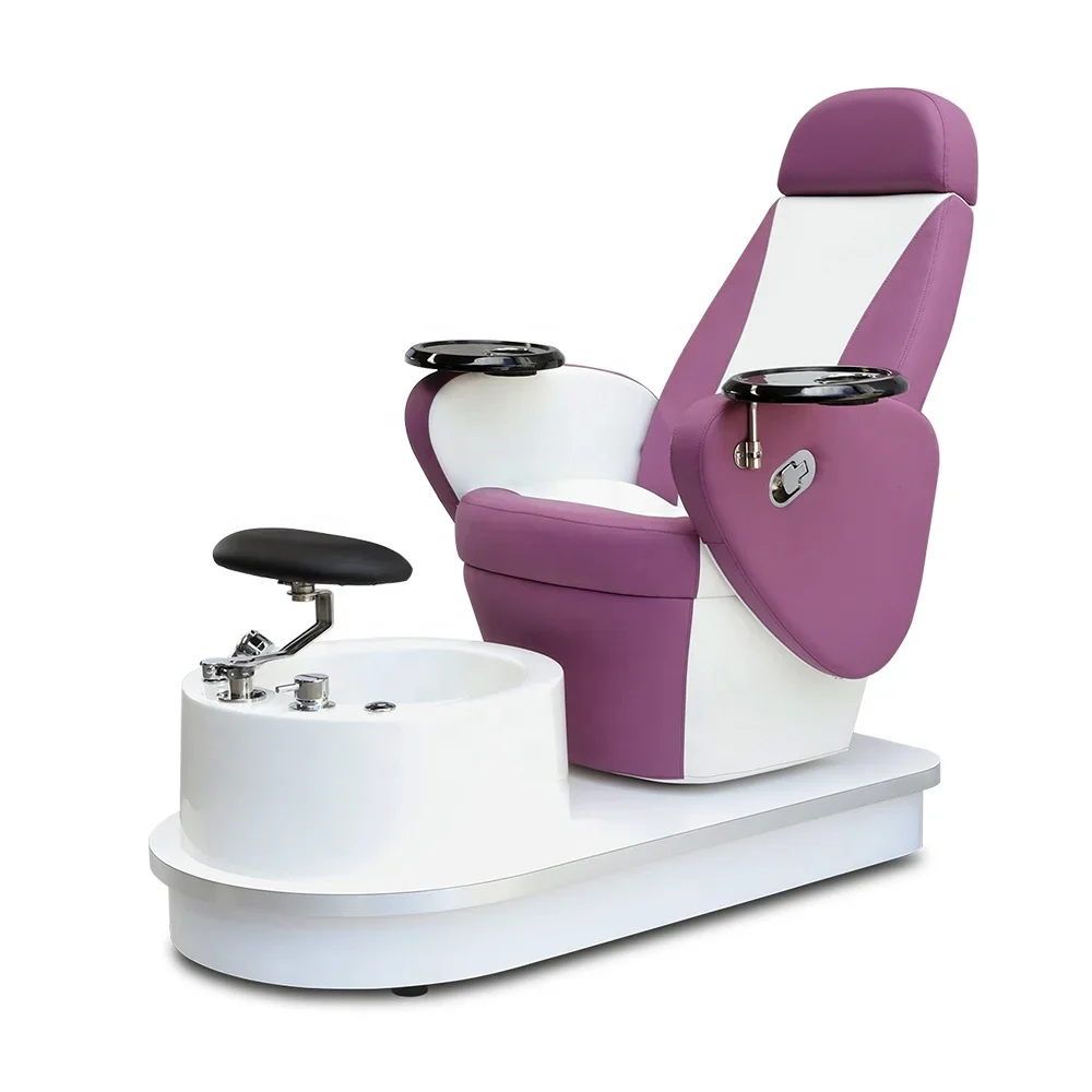 Pipeless Whirlpool Foot Spa Bomba de descarga Cadeira de salão de beleza Manicure Pedicure Cadeira, Beleza moderna, Preço barato, Luxo, Atacado