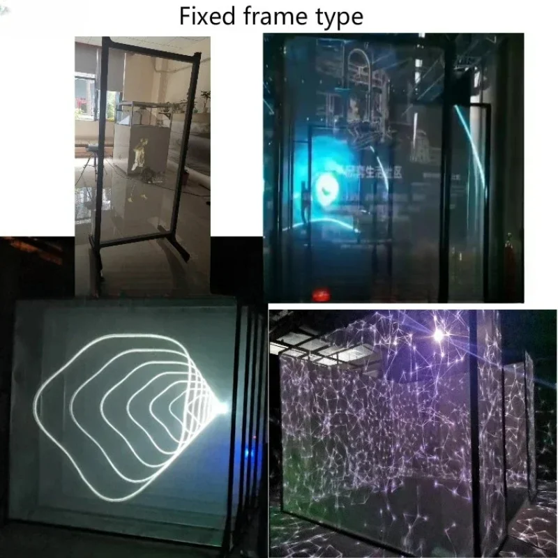 Hologram Projector Holographic Mesh Projection Screen