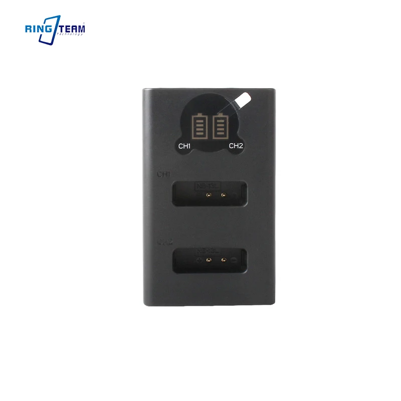 

NB-13L NB13L NB 13L Battery LED USB Dual Charger for Canon G7 X Mark II G7X G5 X G5X G9 X G9X SX620 SX720 HS