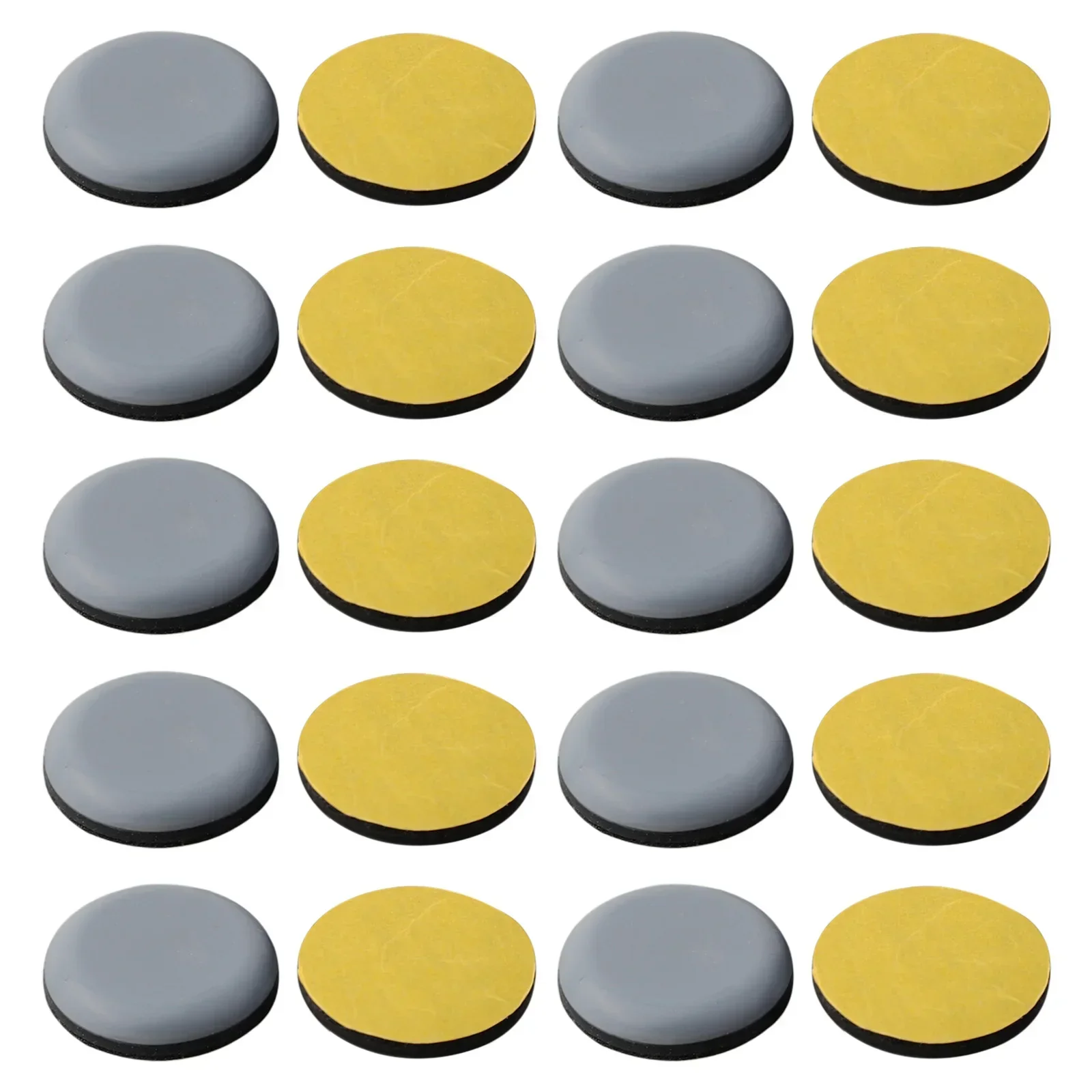 New Furniture Sliders Protector 30mm Anti-collision Movers PTFE Pads Protective Shifter Sofa 20pcs Dining Chair