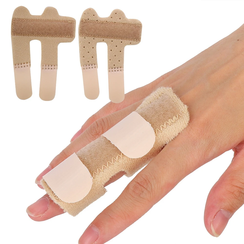 2pcs Medical Finger Posture Corrector Finger Fixation Splint Straight Support Sprains Dislocation Fracture Orthopedic Protective