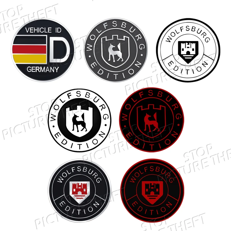 Германия Wolfsburg Edition решетка логотип 3D металлическая наклейка кузов автомобиля задний багажник эмблема наклейка для Scirocco Golf Polo Beetle Jetta R32