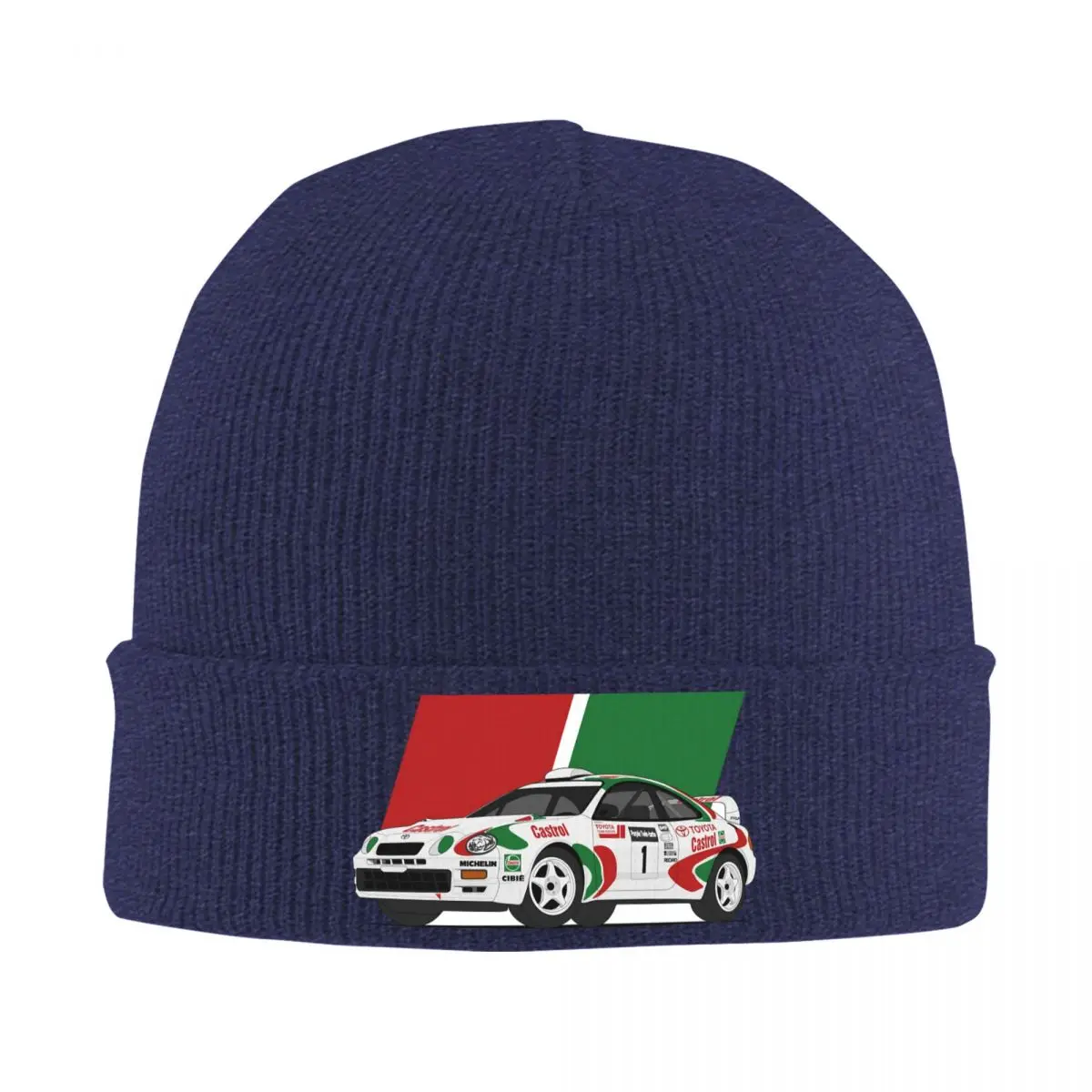 Celica GT Four Rally Warm Knitted Cap Hip Hop Bonnet Hat Autumn Winter Outdoor Beanies Hats for Men Women Adult