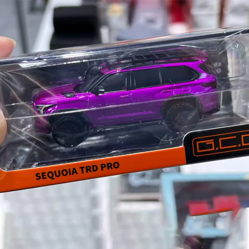 gcd-1-64-スケールセコイア-trd-プロ-xk80-シミュレーション合金車モデル静的ディスプレイ収集価値のあるおもちゃギフトお土産装飾