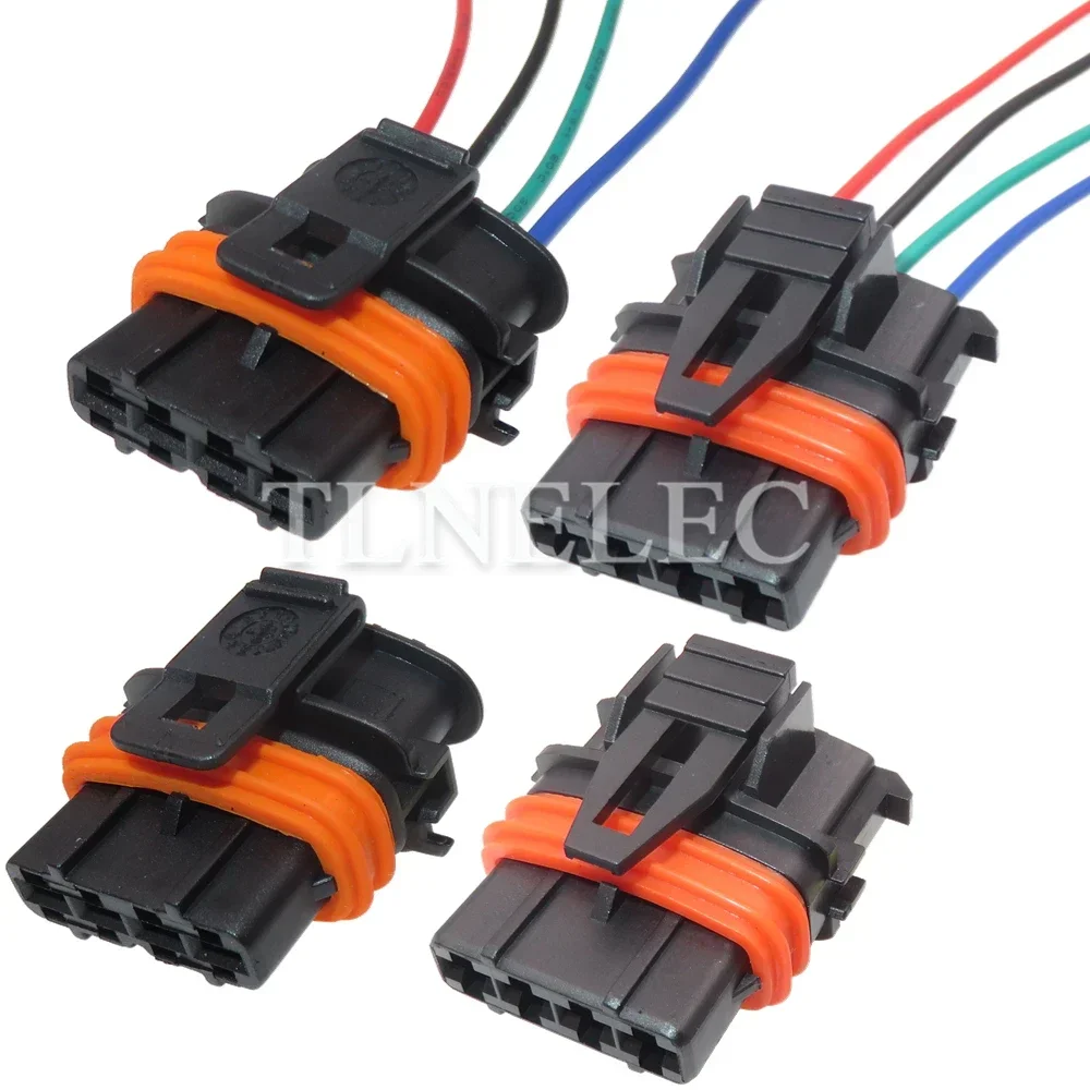 Conector Automotriz de 4 Pines con Cables, Bobina de Encendido Automotriz, Cable de Alto Voltaje, Conector de Cable 368162-1 1928404745