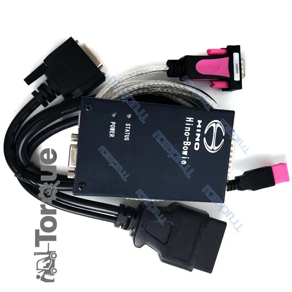 

For Hino Bowie Diagnostic Explorer OBD2 Cable Hino DX ii DXIII Truck Diagnostic Scanner Tool excavator heavy duty series