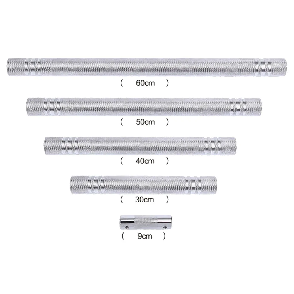 Dumbbell Bar Connector For Strength Training Athletics Professional Connecting Rod 50CM Ultra-precision Thread