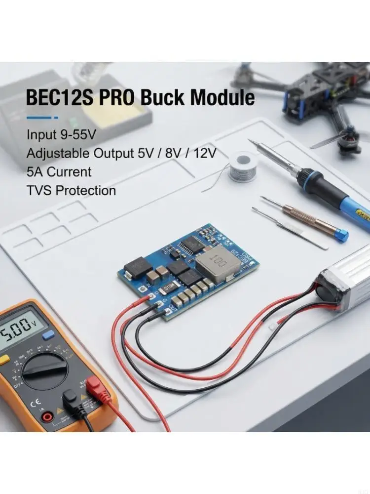 module-convertisseur-tension-bec12s-unite-d'abaissement-puissance-fiable-courant-eleve-83cf