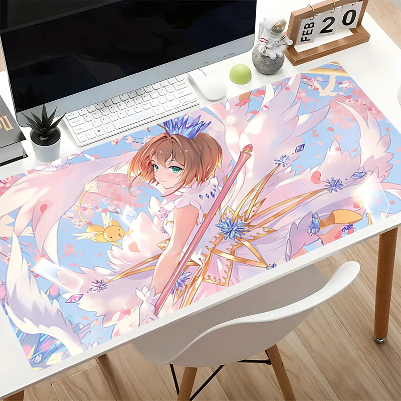 Popular Mouse Pad PC Computer Gaming Accessories Natural Rubber Anime Keyboard Desk Mat HD Print C-card Captor Sakura Mousepad