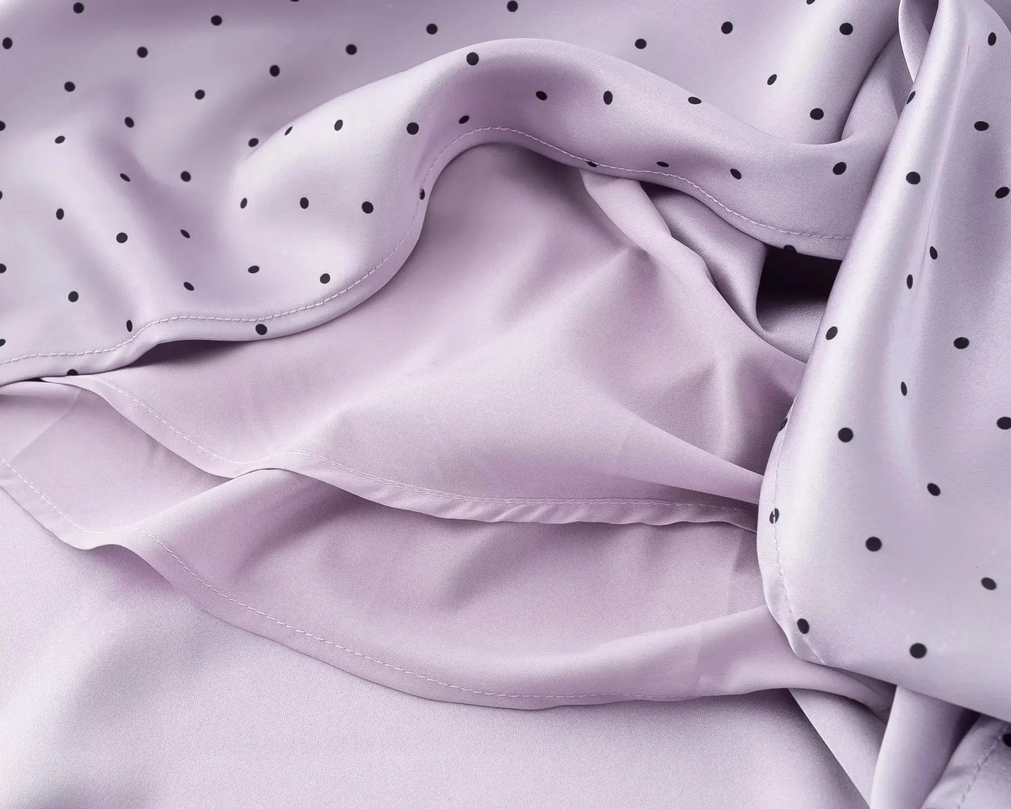 夏 V ネックレース半袖サテンミディドレス女性バック包帯スリムドットプリントドレス