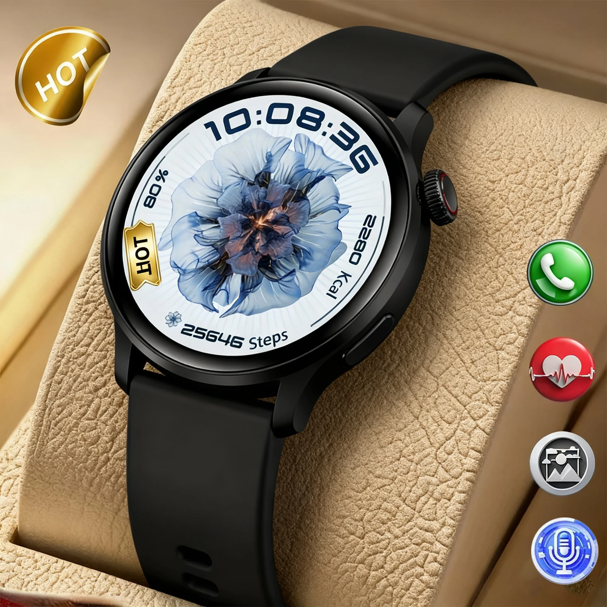 

2024 NEW Fitness Tracker SmartWatch 1.43"HD screen Display Sports Smartwatch Health Monitoring IP67 Waterproof Watches Men Women